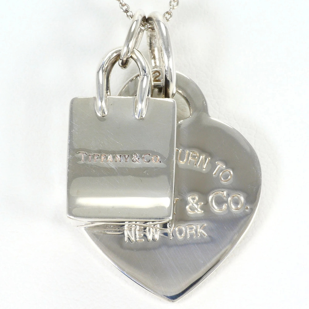 TIFFANY Silver Heart Necklace